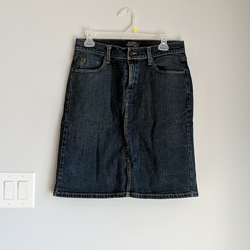 Levi's denim skirt